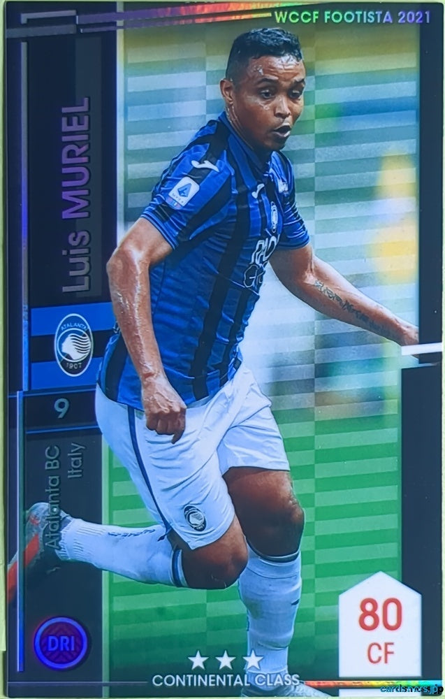 FOOTISTA Football FOOTISTA/F21-ATA-9 Carlos Bacca Trading Card EX