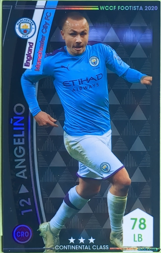 FOOTISTA Football FOOTISTA/F20-B-005-R Angeliño Trading Card EX