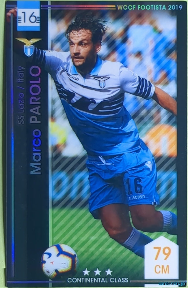 FOOTISTA Football FOOTISTA/F19-EX-R-LAZ-16 Marco PAROLO Trading Card EX
