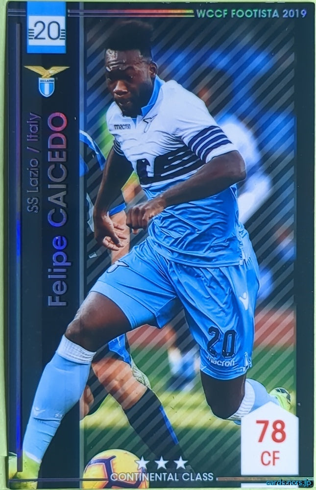 FOOTISTA Football FOOTISTA/F19-6-016-R Felipe Caicedo Trading Card EX