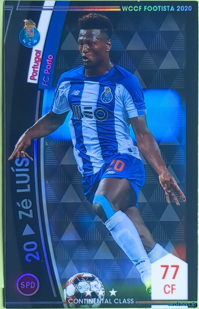 FOOTISTA Football FOOTISTA/F20-8-020 Zé Luís Trading Card EX