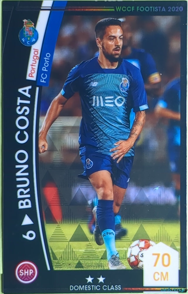 FOOTISTA Football FOOTISTA/F20-EX-POR-6 Bruno Costa Trading Card EX