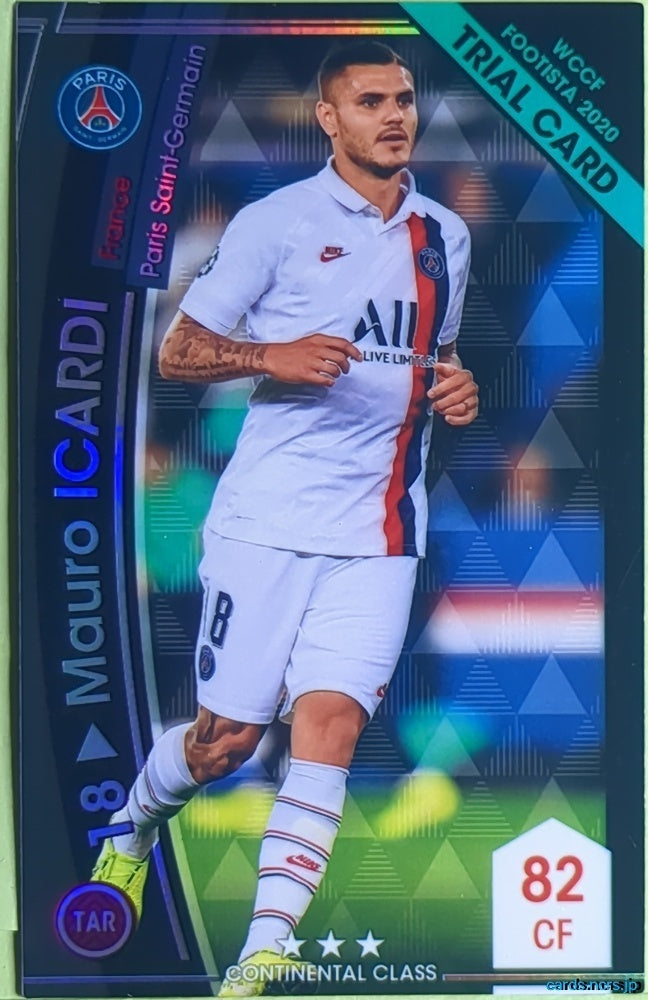 FOOTISTA Football FOOTISTA/F20-ST-PSG-18 Mauro ICARDI Trading Card EX