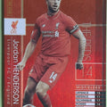 Panini WCCF Football WCCF/2014-2015-SOC06/38 N Jordan Henderson Trading Card EX