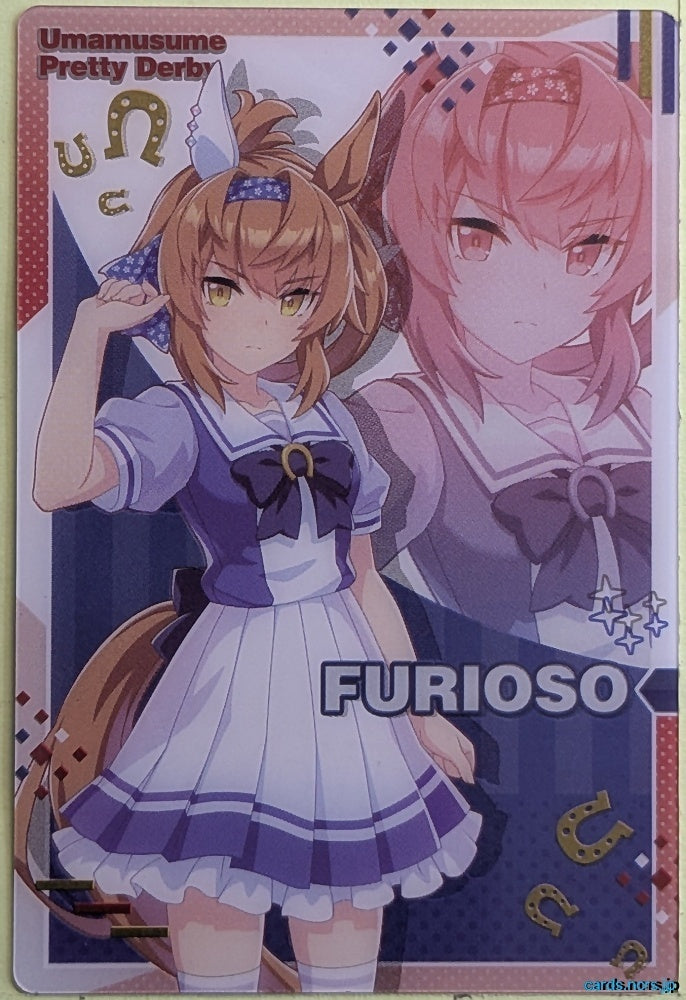 Collection Card Uma Musume TEMP-COLL-H22B6AEFCD0D0 Furioso Trading Card EX