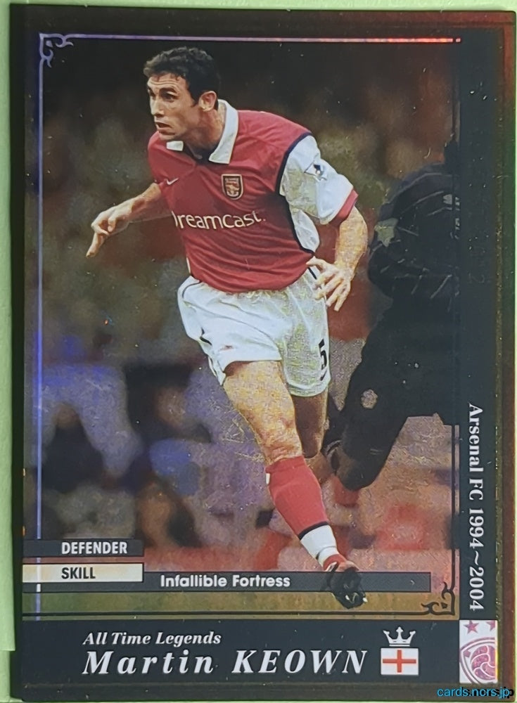 Panini WCCF Football WCCF/2011-2012-ATLE-KEOWN N Martin Keown Trading Card EX