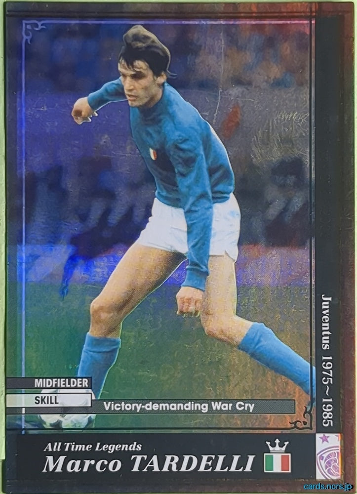 Panini WCCF Football WCCF/2007-2008-ALL-TIME-LEGENDS-TARDELLI N Marco Tardelli Trading Card EX