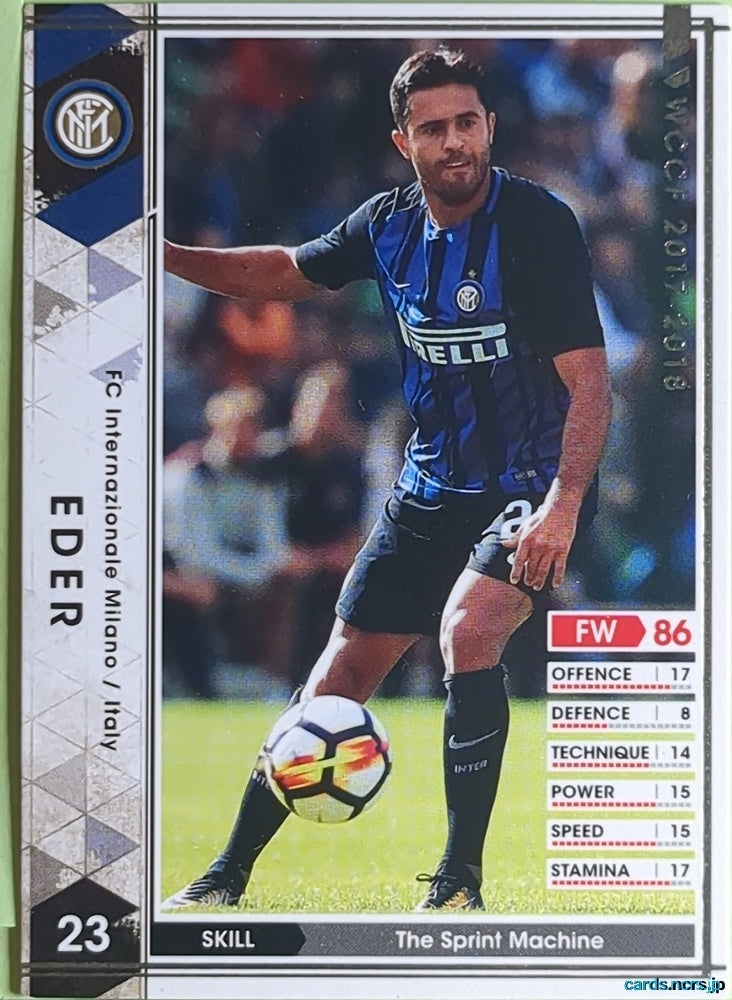 Panini WCCF Football WCCF/2017-2018-142/272 N Eder Militao Trading Card EX
