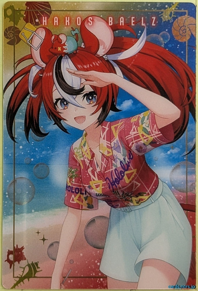 Collection Card Hololive TEMP-COLL-H611B55A6C30E Hakos Baelz Trading Card EX