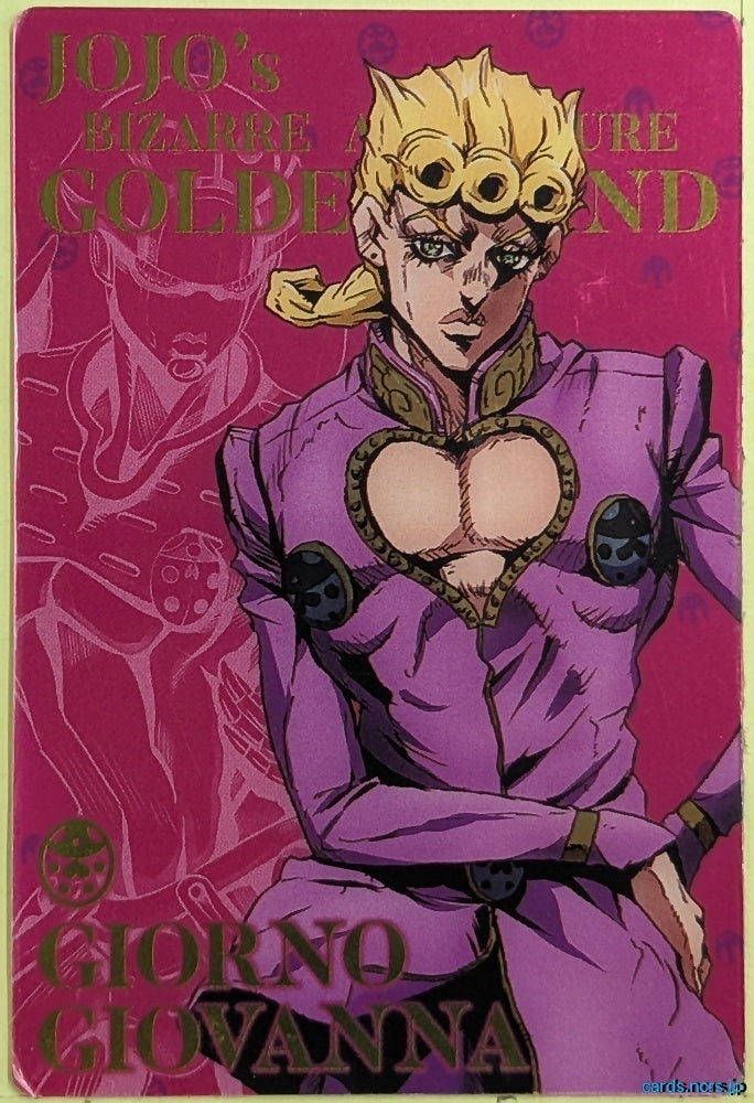 Collection Card JoJo's Bizarre Adventure TEMP-COLL-H300182438BDA Giorno Giovanna Trading Card EX
