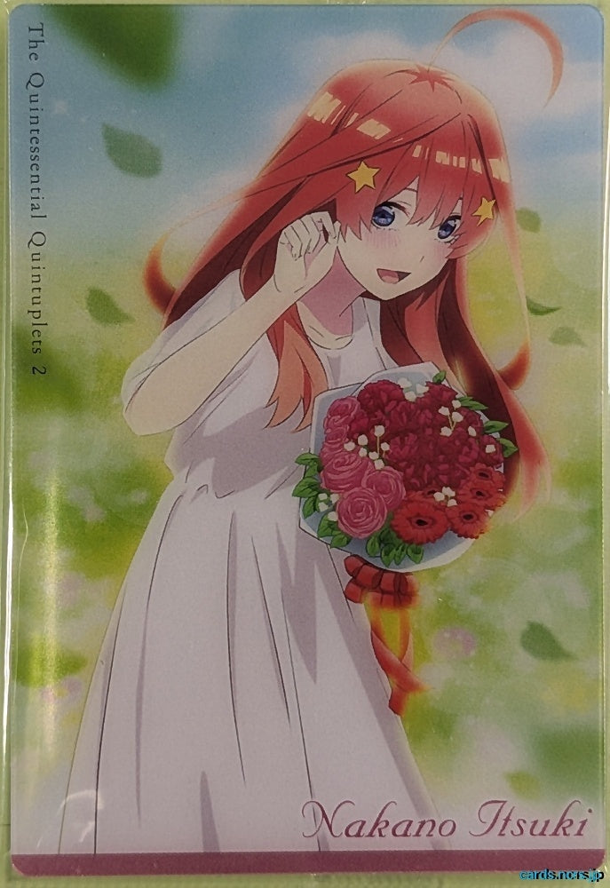 Collection Card The Quintessential Quintuplets TEMP-COLL-H7AEE31D3DF6B Itsuki Nakano Trading Card Sealed
