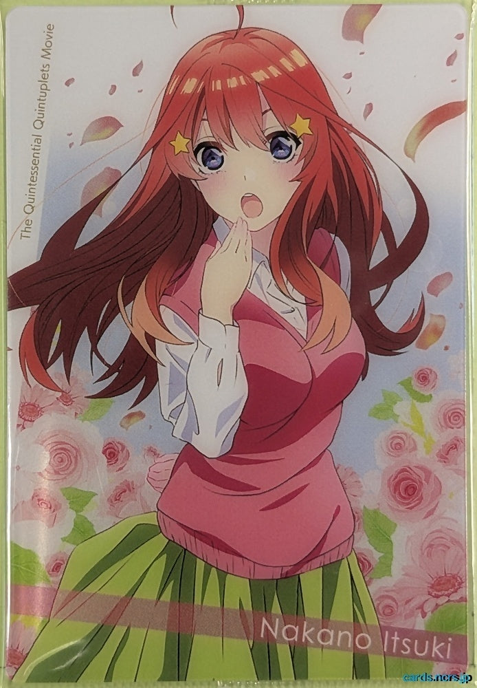Collection Card The Quintessential Quintuplets TEMP-COLL-H5CEEFF6492BD Itsuki Nakano Trading Card Sealed