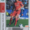 Panini WCCF Football WCCF/2010-2011-075/352 N Christian Poulsen Trading Card EX