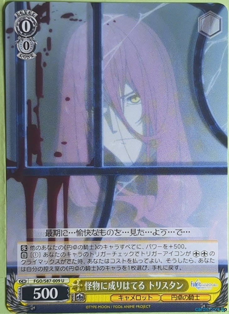 Weiss Schwarz Fate Grand Order FGO/S87-009U U Tristan Trading Card NM