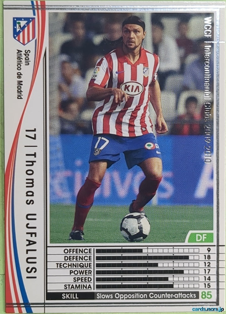 Panini WCCF Football WCCF/2009-2010-294/384 N Thomas Ujfalusi Trading Card EX