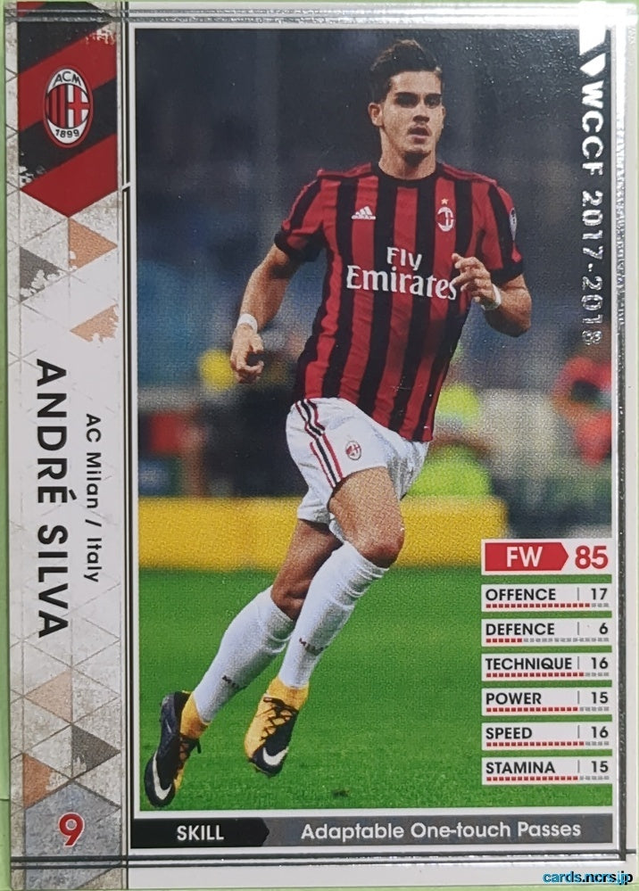 Panini WCCF Football WCCF/2017-2018-107/272 N André Silva Trading Card EX
