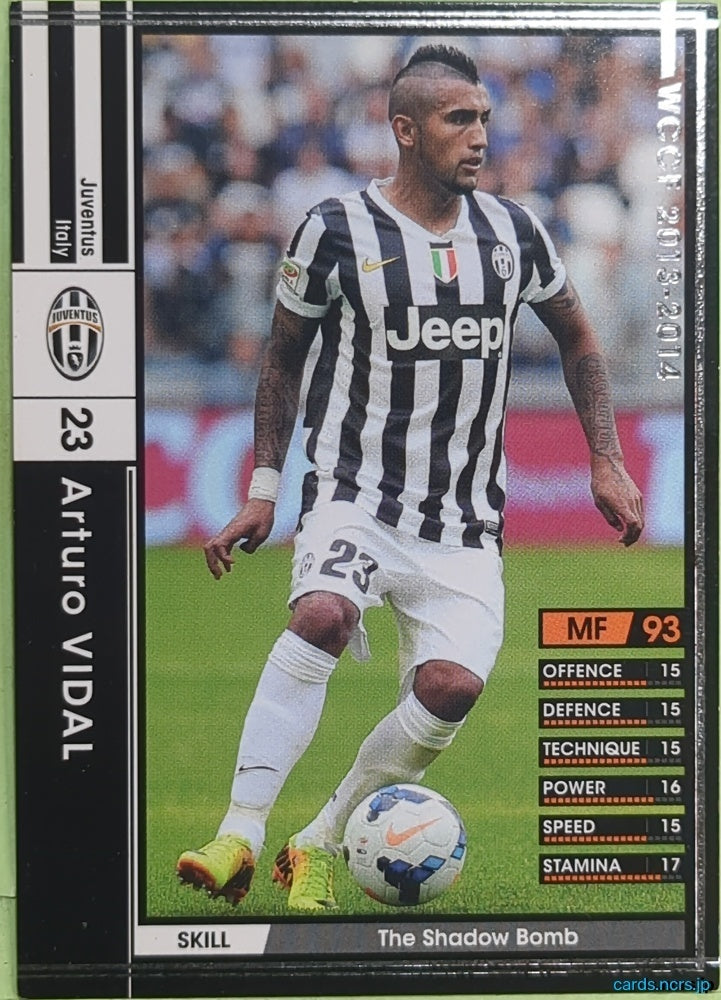 Panini WCCF Football WCCF/2013-2014-189/385 N Arturo VIDAL Trading Card EX