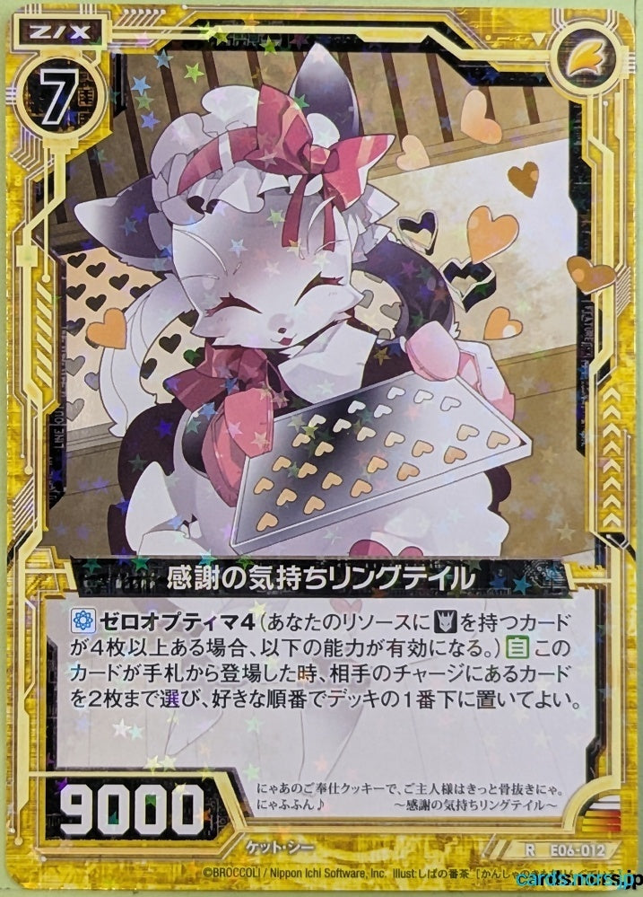 Z/X Zillions of Enemy X Z/X E06-012-RH RH Ringtail Trading Card NM