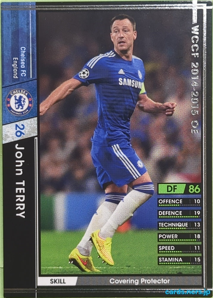 Panini WCCF Football WCCF/2014-2015-A007/147 N John Terry Trading Card EX