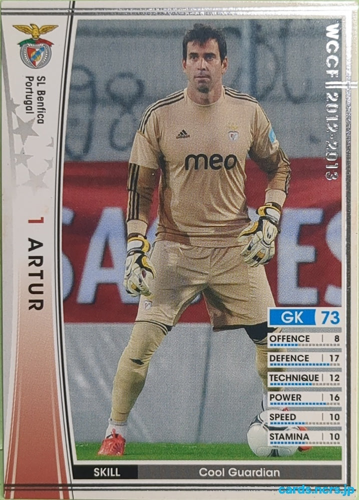 Panini WCCF Football WCCF/2012-2013-273/384 N ARTUR Trading Card EX