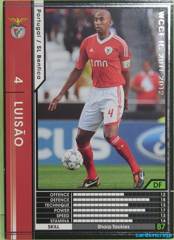 Panini WCCF Football WCCF/2011-2012-A37/48 N Luís Augusto Trading Card EX