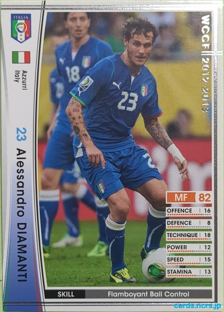 Panini WCCF Football WCCF/2012-2013-A42/80 N Alessandro Diamanti Trading Card EX