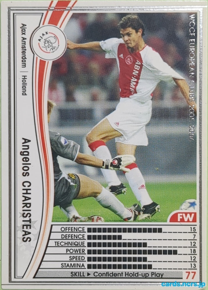 Panini WCCF Football WCCF/2005-2006-157/336 N Angelos Charisteas Trading Card EX