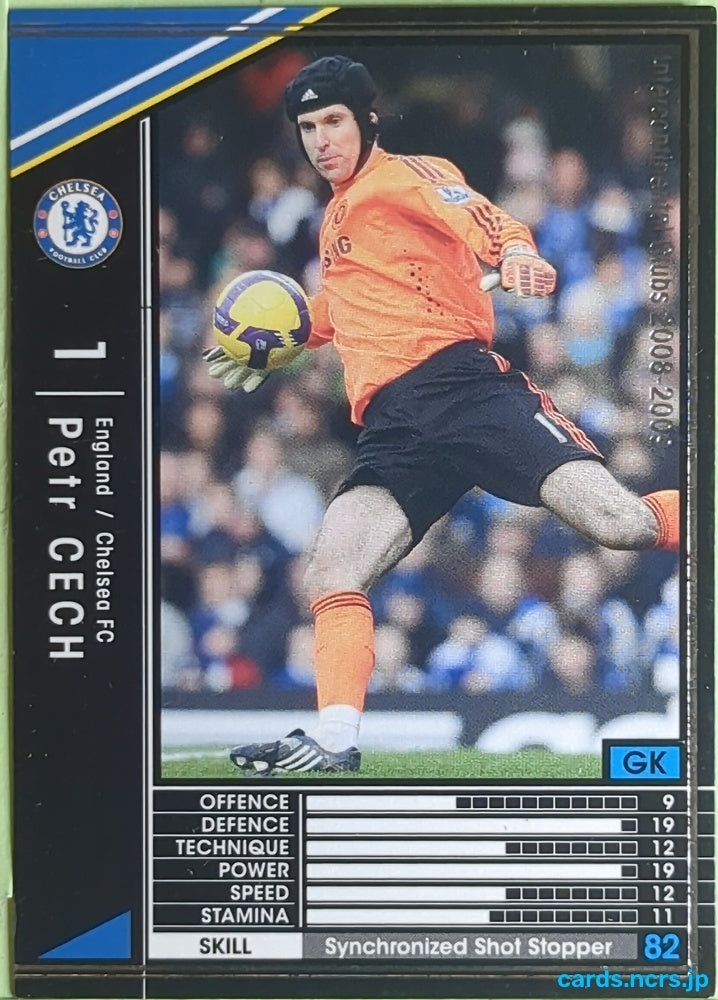 Panini WCCF Football WCCF/2008-2009-081/352 N Petr Cech Trading Card EX