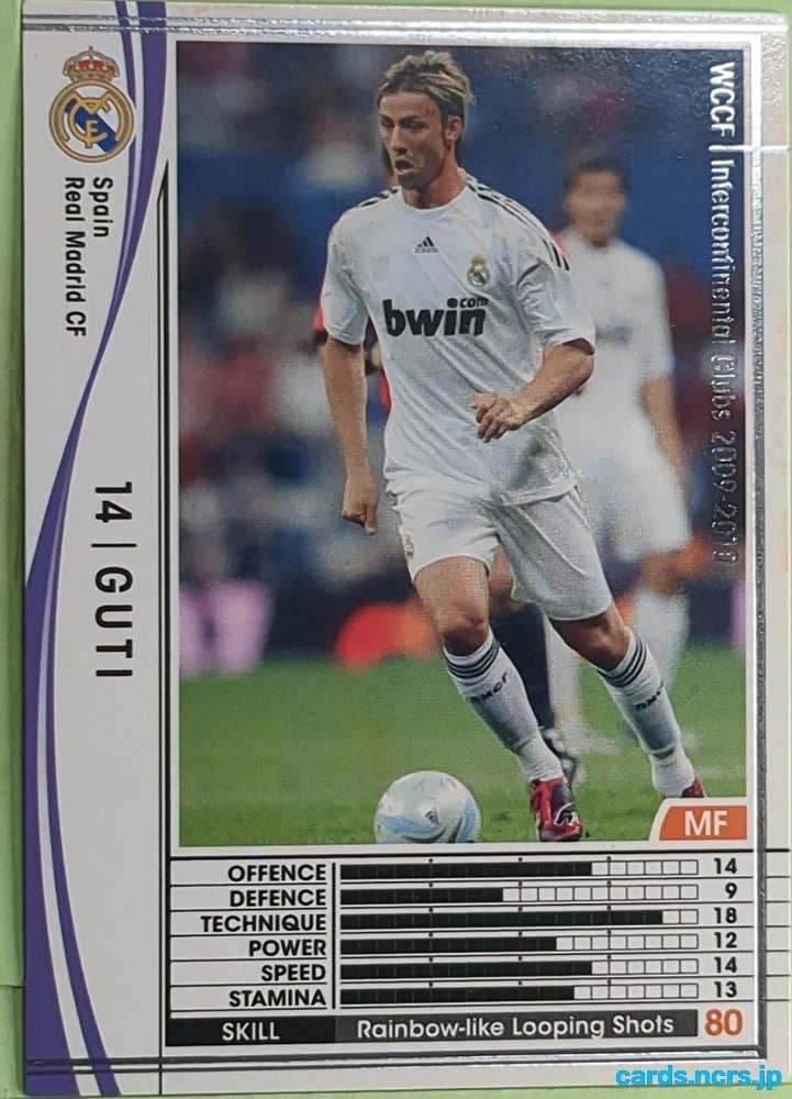 Panini WCCF Football WCCF/2009-2010-330/384 N Trading Card EX