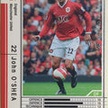 Panini WCCF Football WCCF/2006-2007-133/384 N John O'Shea Trading Card EX
