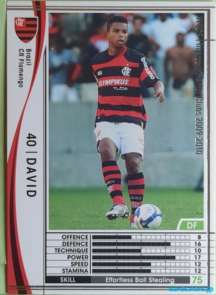 Panini WCCF Football WCCF/2009-2010-035/384 N David Villa Trading Card EX