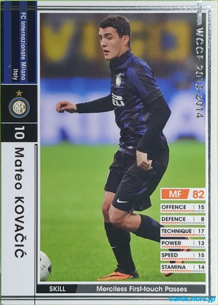 Panini WCCF Football WCCF/2013-2014-172/385 N Mateo KOVAČIĆ Trading Card EX