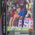Panini WCCF Football WCCF/2009-2010-317/384 N Thierry Henry Trading Card EX