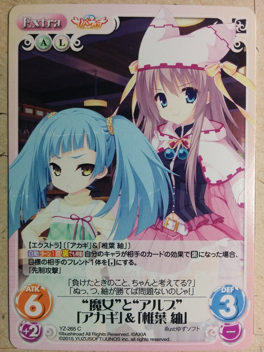 Chaos Sabbat of the Witch -Akagi-  & Tsumugi Trading Card CH/YZ-256C