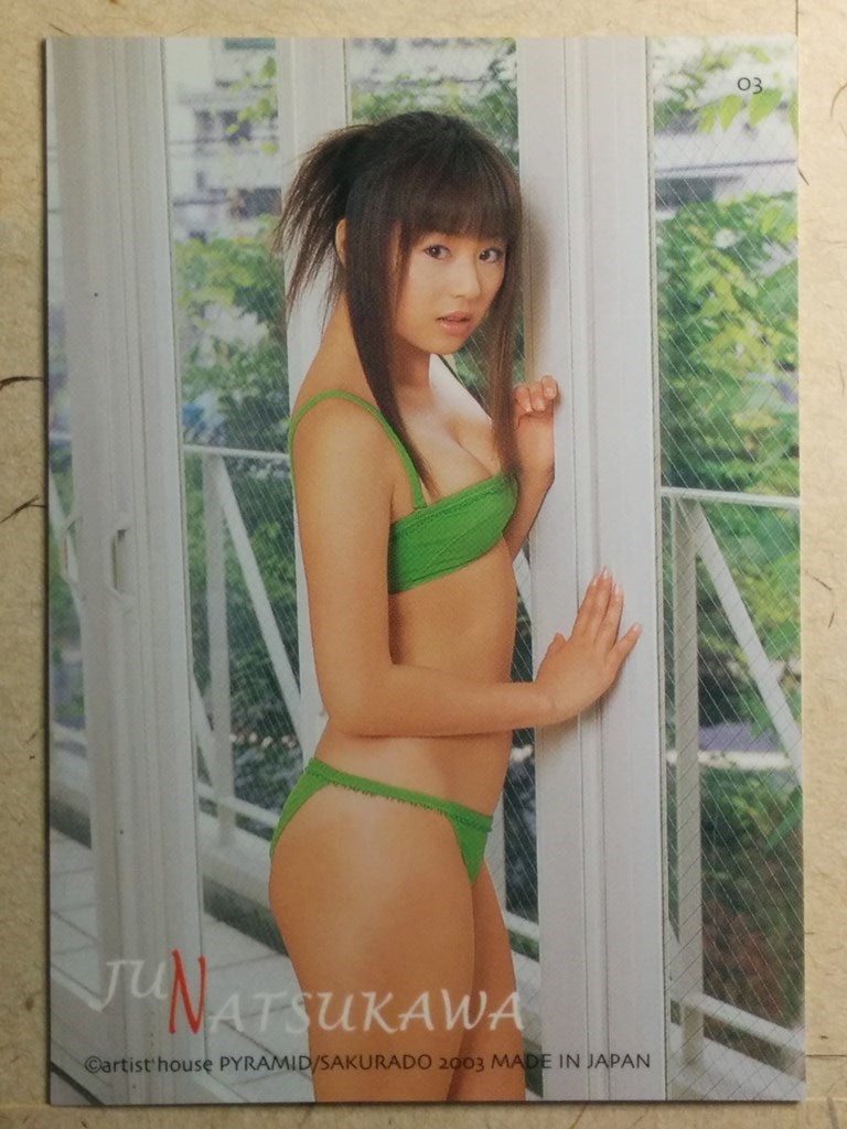 Japanese Idol Collective Cards  -Jyun Natsukawa-   Trading Card SAK/2003/JN-03