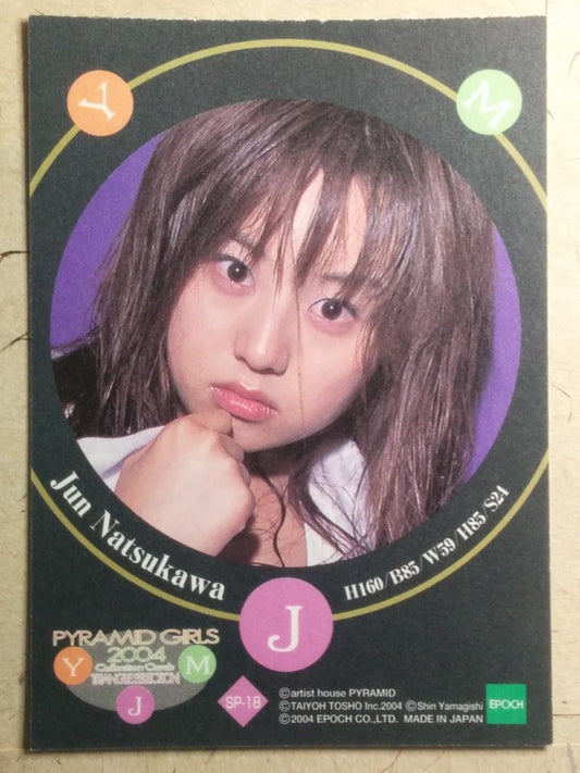 Japanese Idol Collective Cards  -Jyun Natsukawa-   Trading Card EPO/JN-SP18