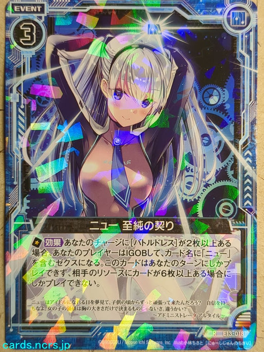 Z/X Zillions of Enemy X Z/X -Nu-  Pledge of the Purity Love Trading Card R-E13-018