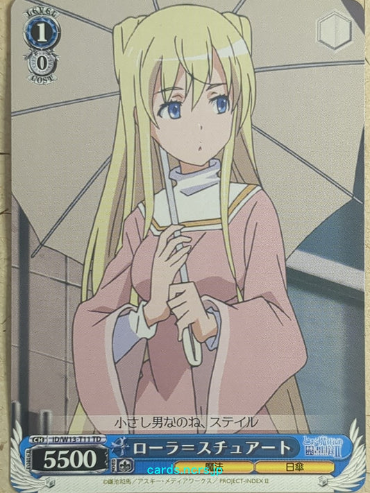 Weiss Schwarz A Certain Magical Index -Laura Stuart-   Trading Card ID/W13-T11TD