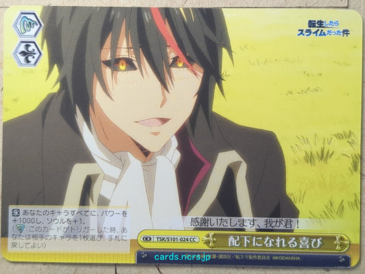 Weiss Schwarz That Time I Got Reincarnated as a Slime -Diablo-   Trading Card TSK/S101-024CC