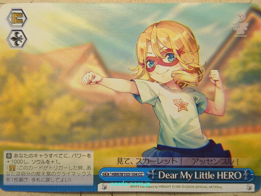 Weiss Schwarz Heaven Burns Red -Carole Reaper-   Trading Card HBR/W103-104CC