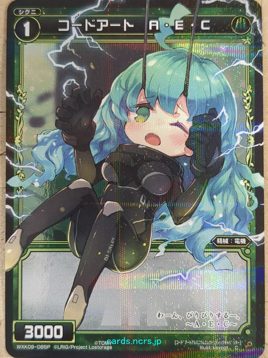 Wixoss Black Wixoss -AEC-  Code Art Trading Card WXK09-085P