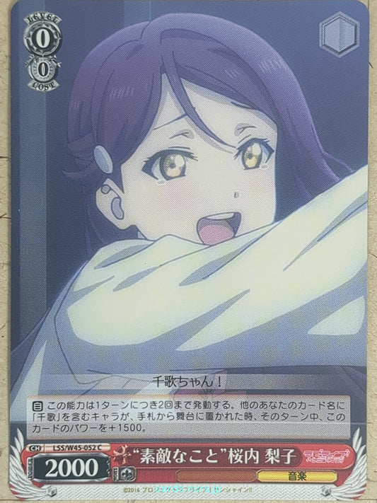 Weiss Schwarz Love Live -Riko Sakurauchi-   Trading Card LSS/W45-052C
