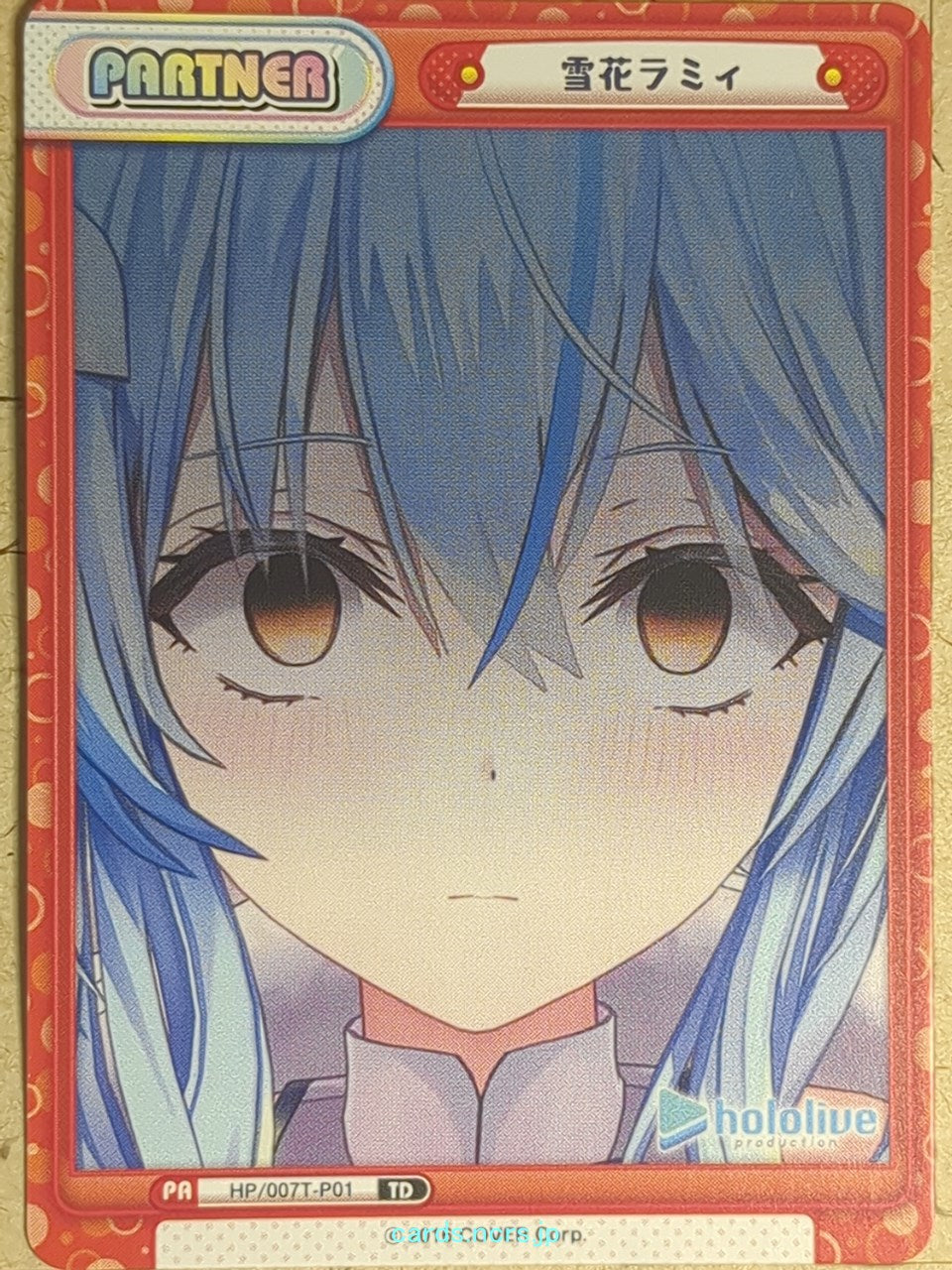 Re birth for you Hololive -Yukihana Lamy-   Trading Card RE/HP/007T-P01