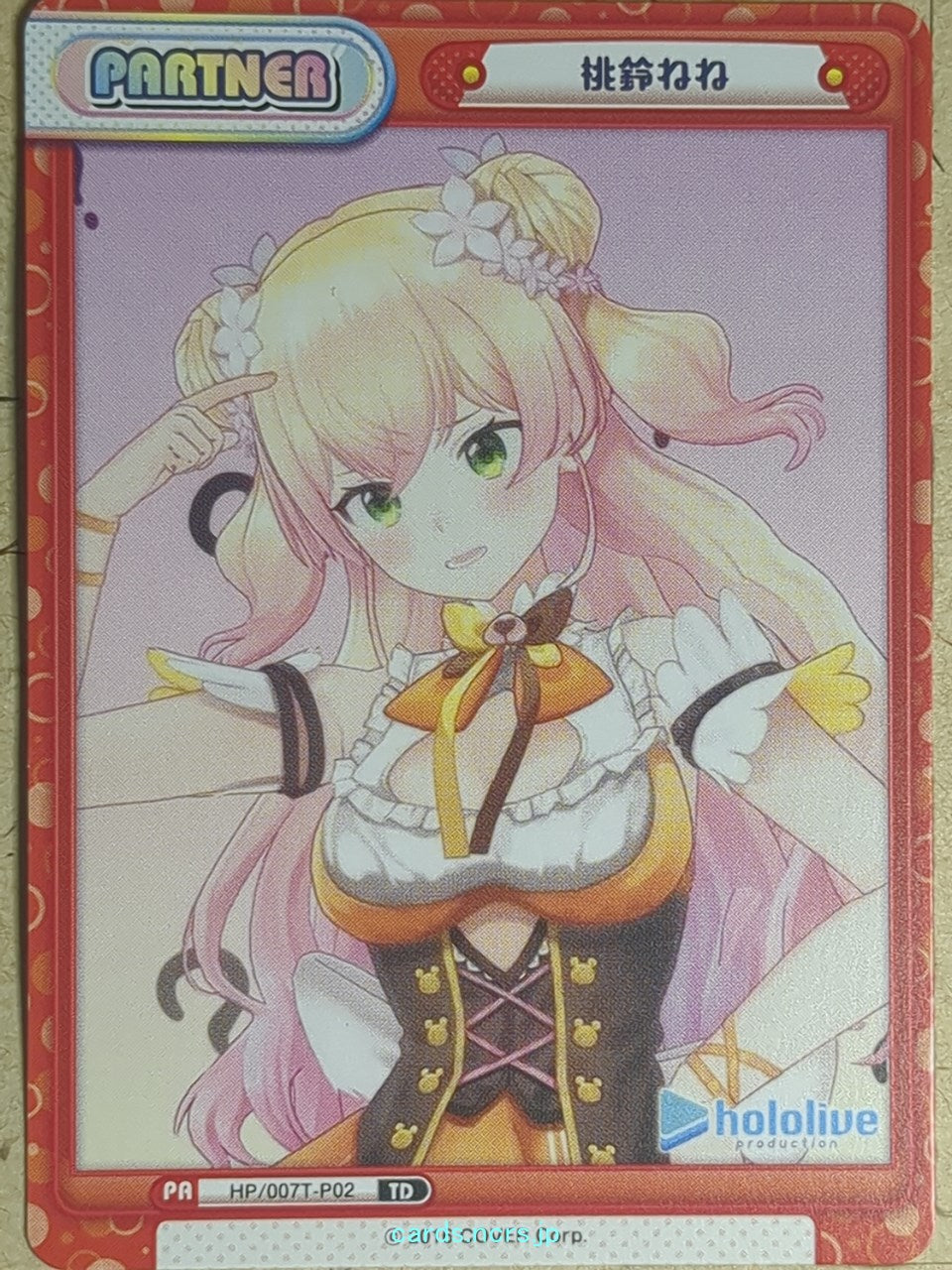 Re birth for you Hololive -Momosuzu Nene-   Trading Card RE/HP/007T-P02