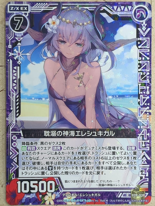 Z/X Zillions of Enemy X Z/X -Ereshkigal-  Divine Sea of the Indulgence Trading Card R-E09-039